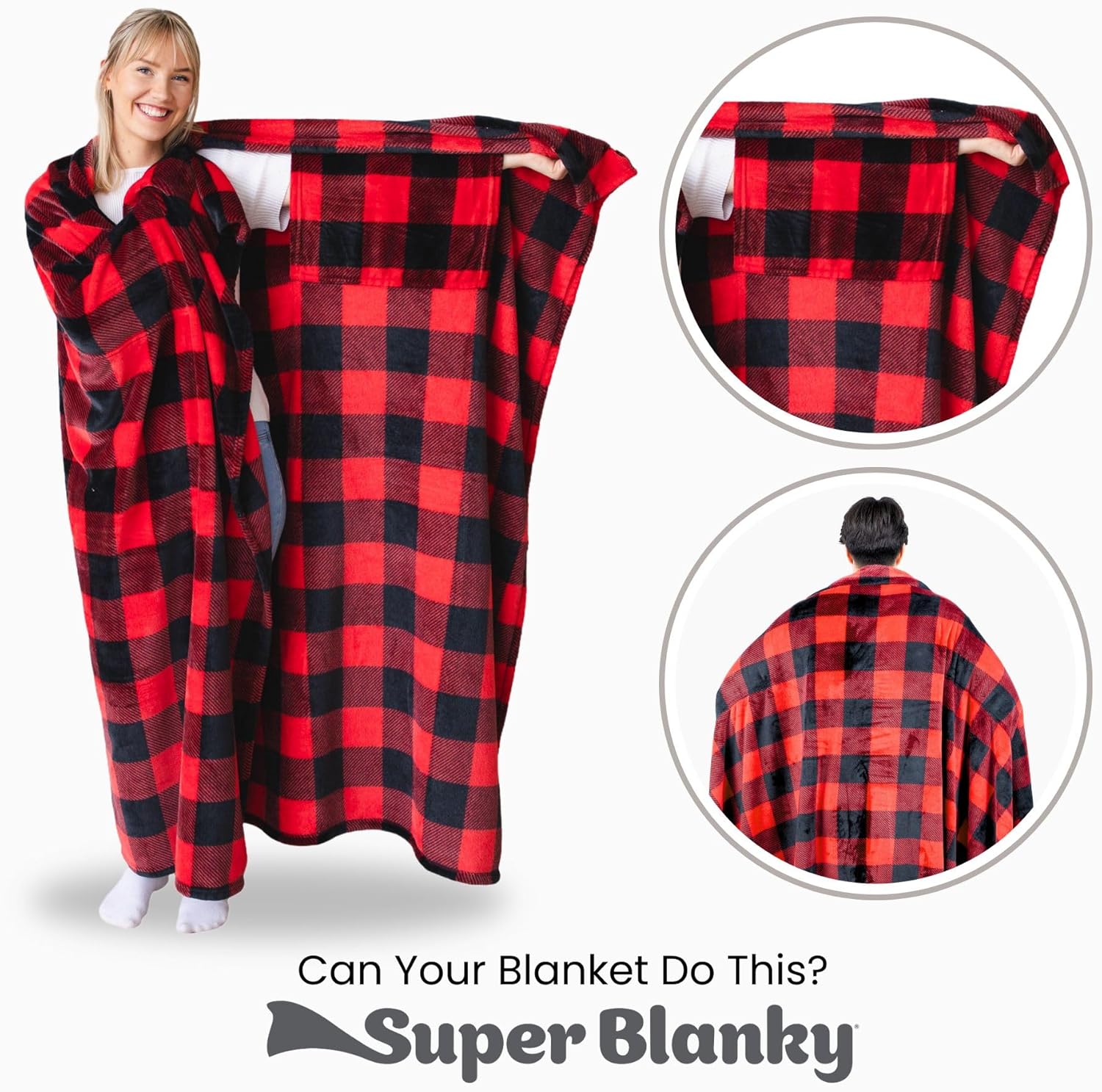 Wearable Blankets for Women, Adult Wearable Blanket Men