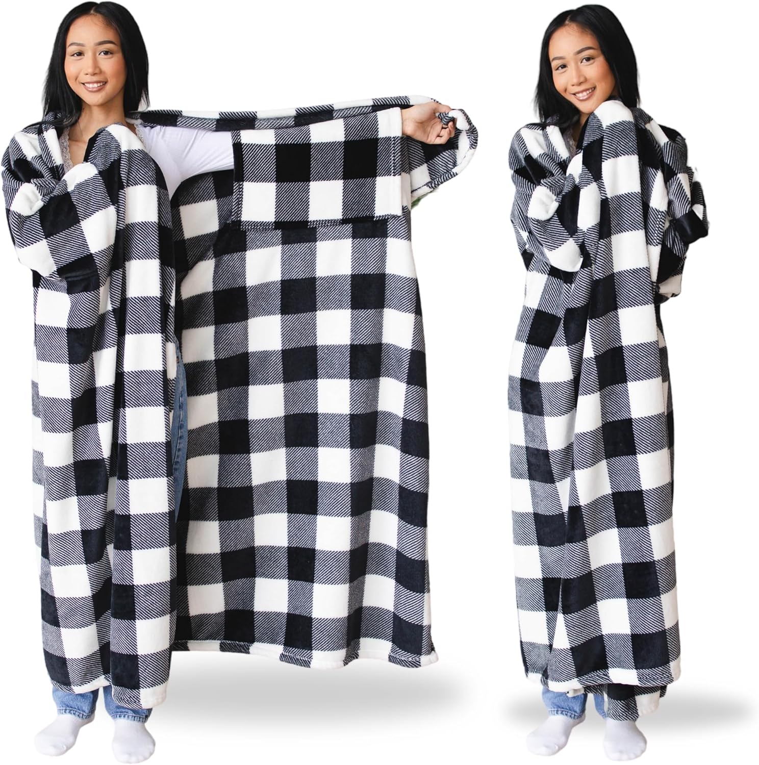 Wearable Blankets for Women, Adult Wearable Blanket Men