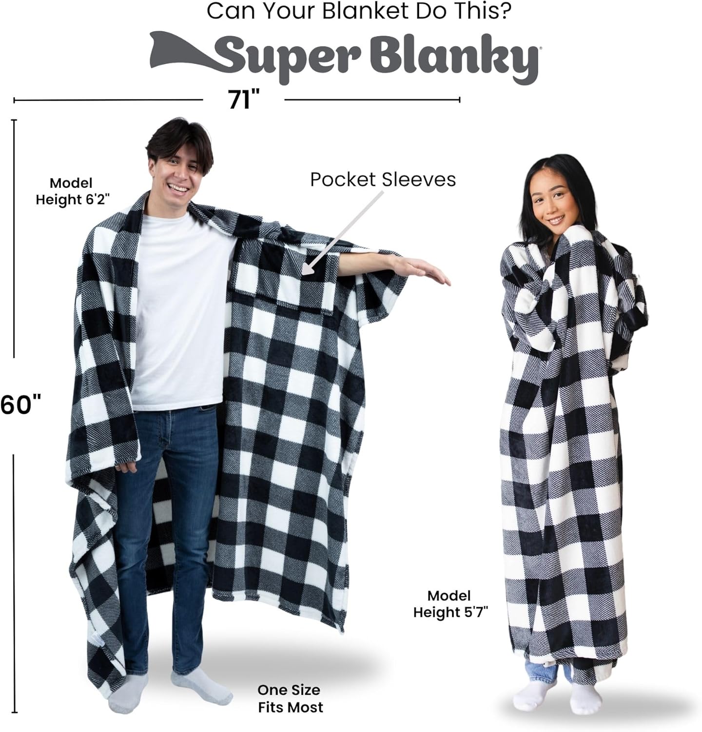 Wearable Blankets for Women, Adult Wearable Blanket Men