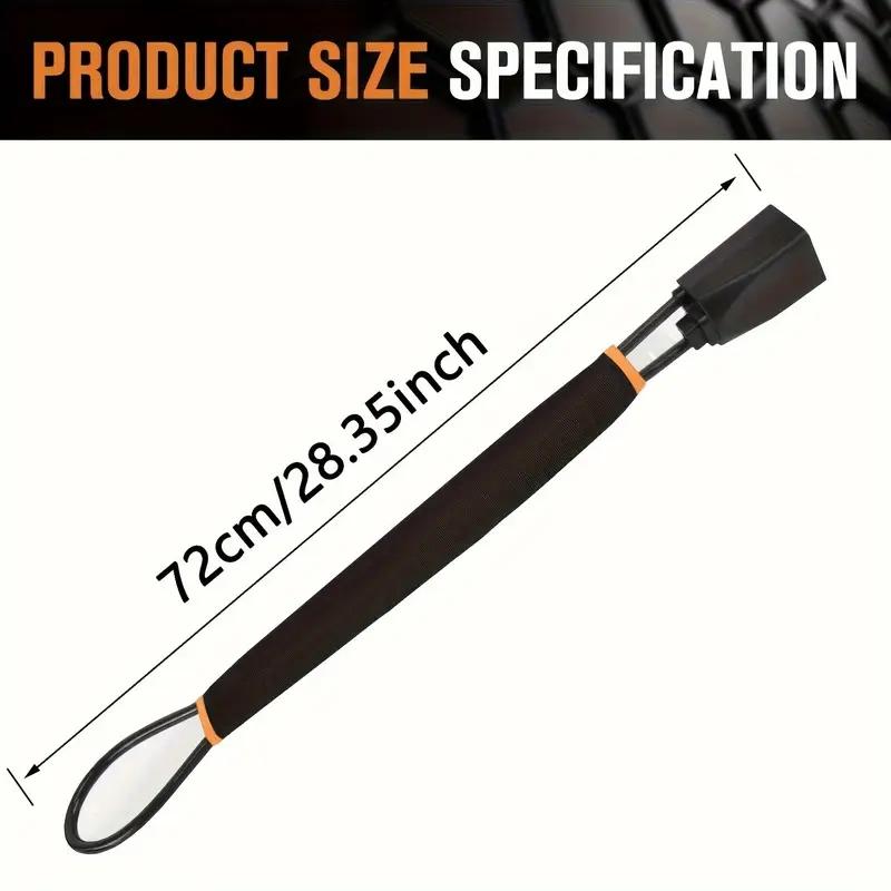 New car steering wheel lock, retractable thick wire anti-theft steering wheel lock for sedans and SUVs, anti-cut protection, no assembly required