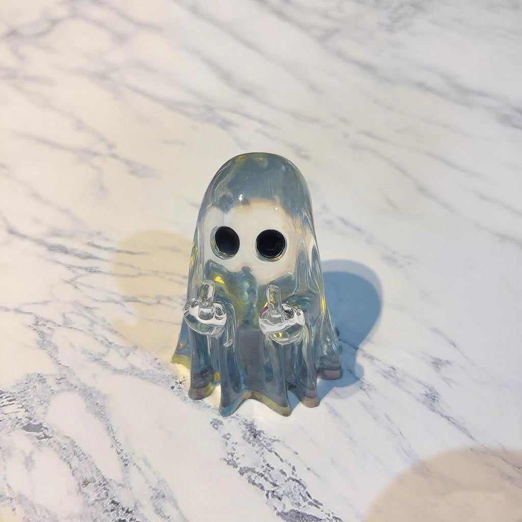 Handmade Middle Finger Ghost Ornament Resin Mold