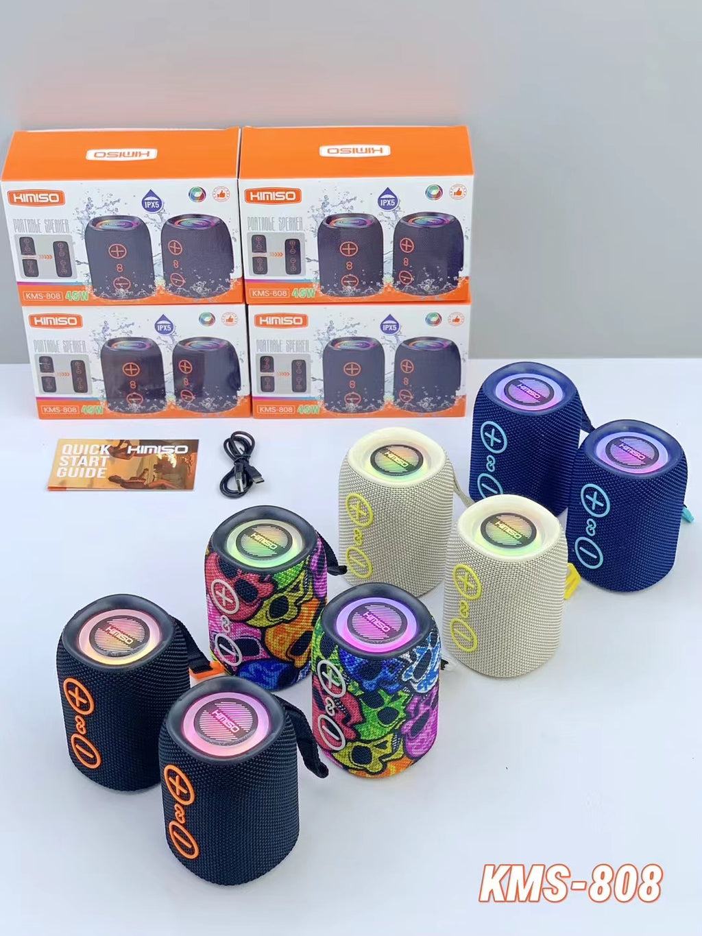 Integrated and separate Bluetooth speaker