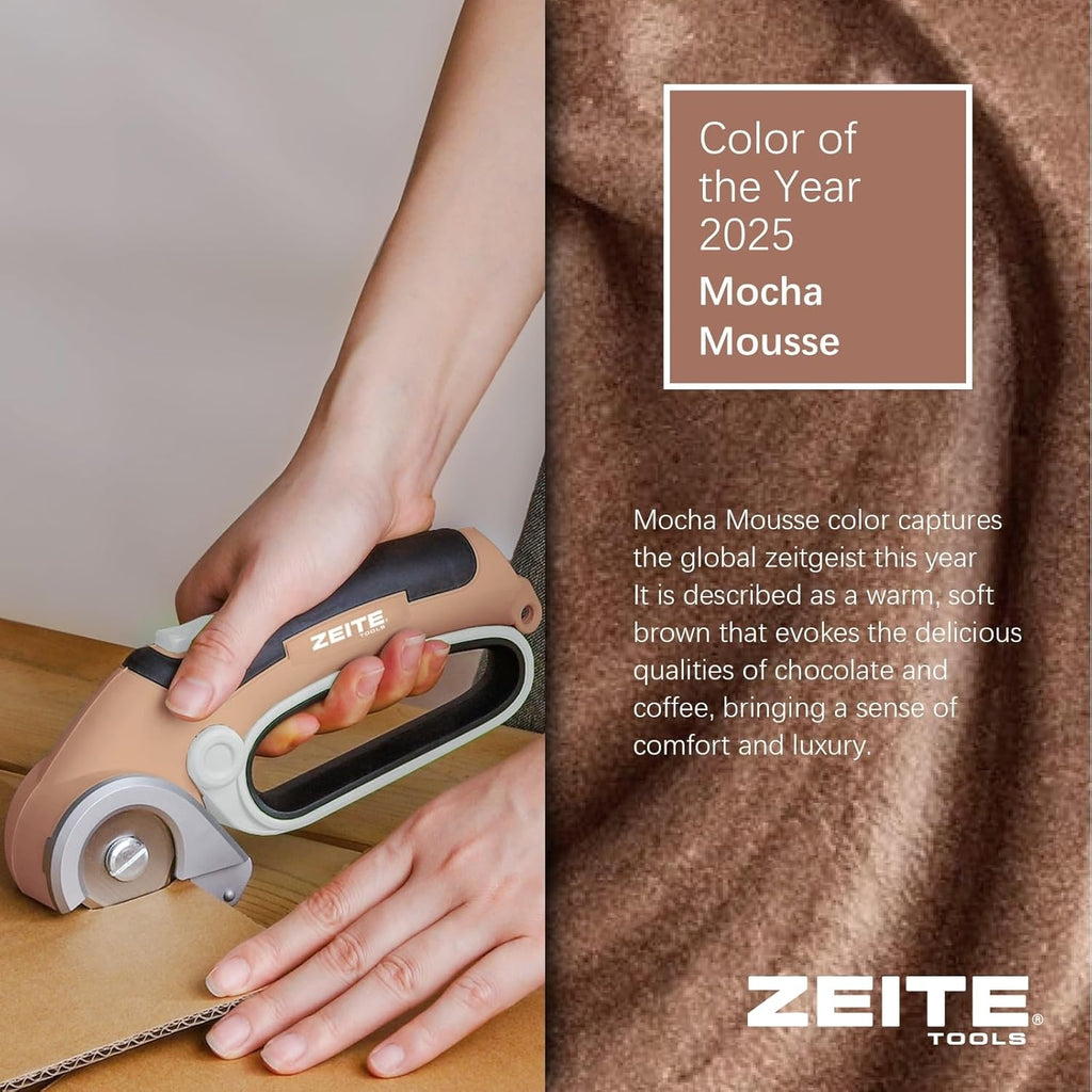 Cordless electric scissors, cardboard cutter