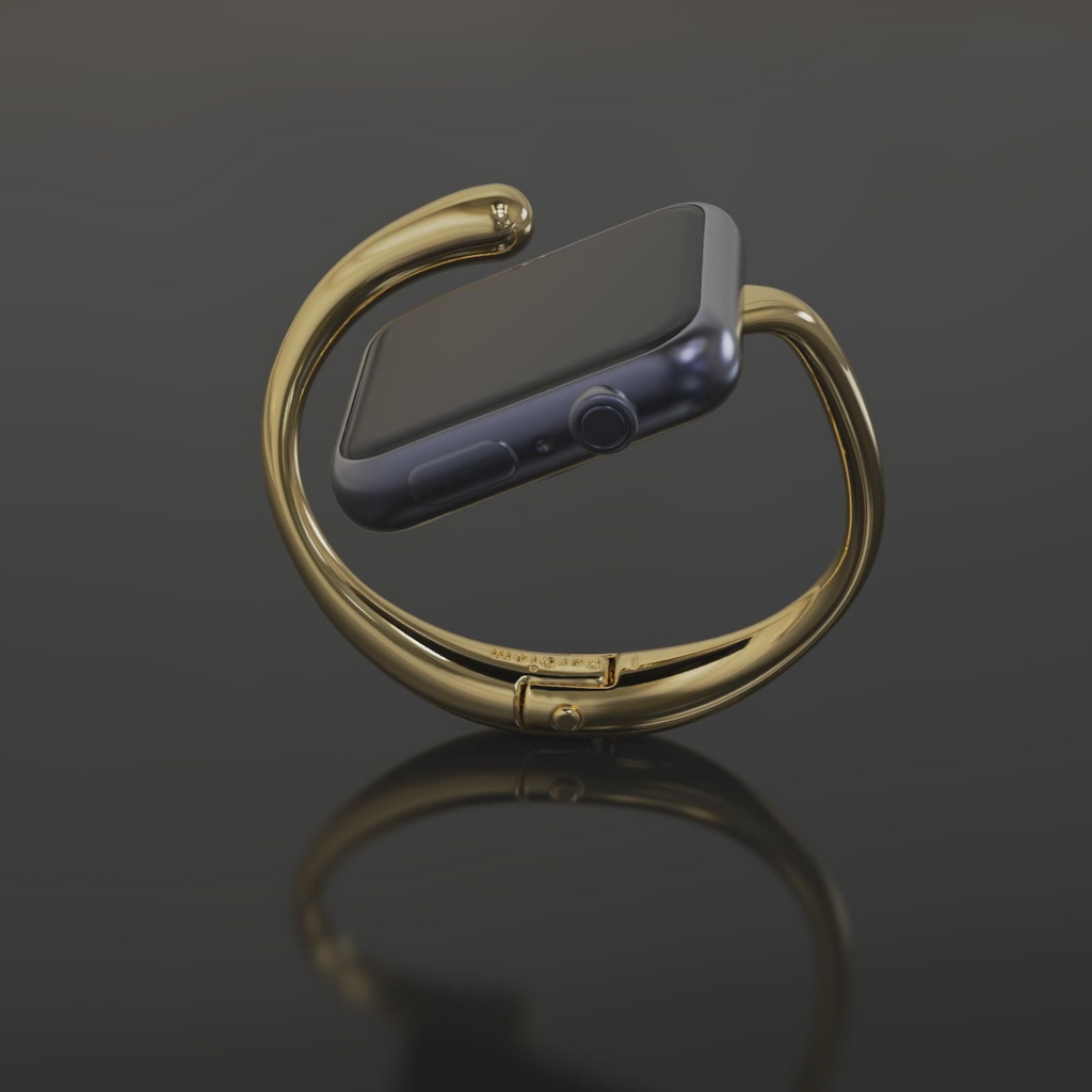 Nero Cuff in 18K Gold Vermeil