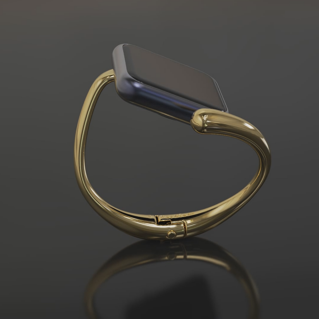 Nero Cuff in 18K Gold Vermeil