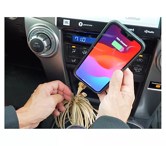 Data cable tassel keychain 2-in-1