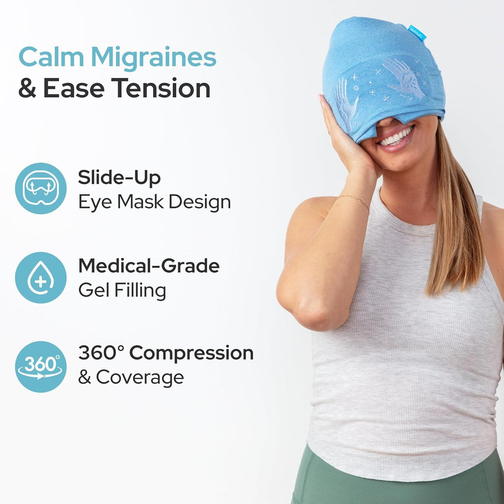 Naturally relieves tension headaches cap