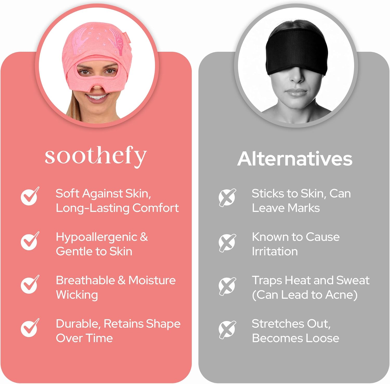 Naturally relieves tension headaches cap