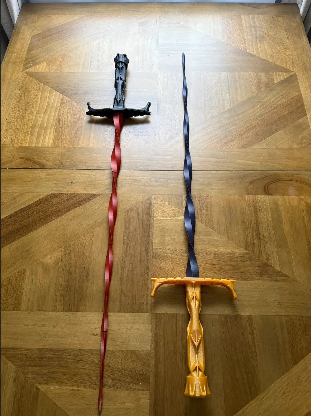 3D Printed Foldable Twisted Sword