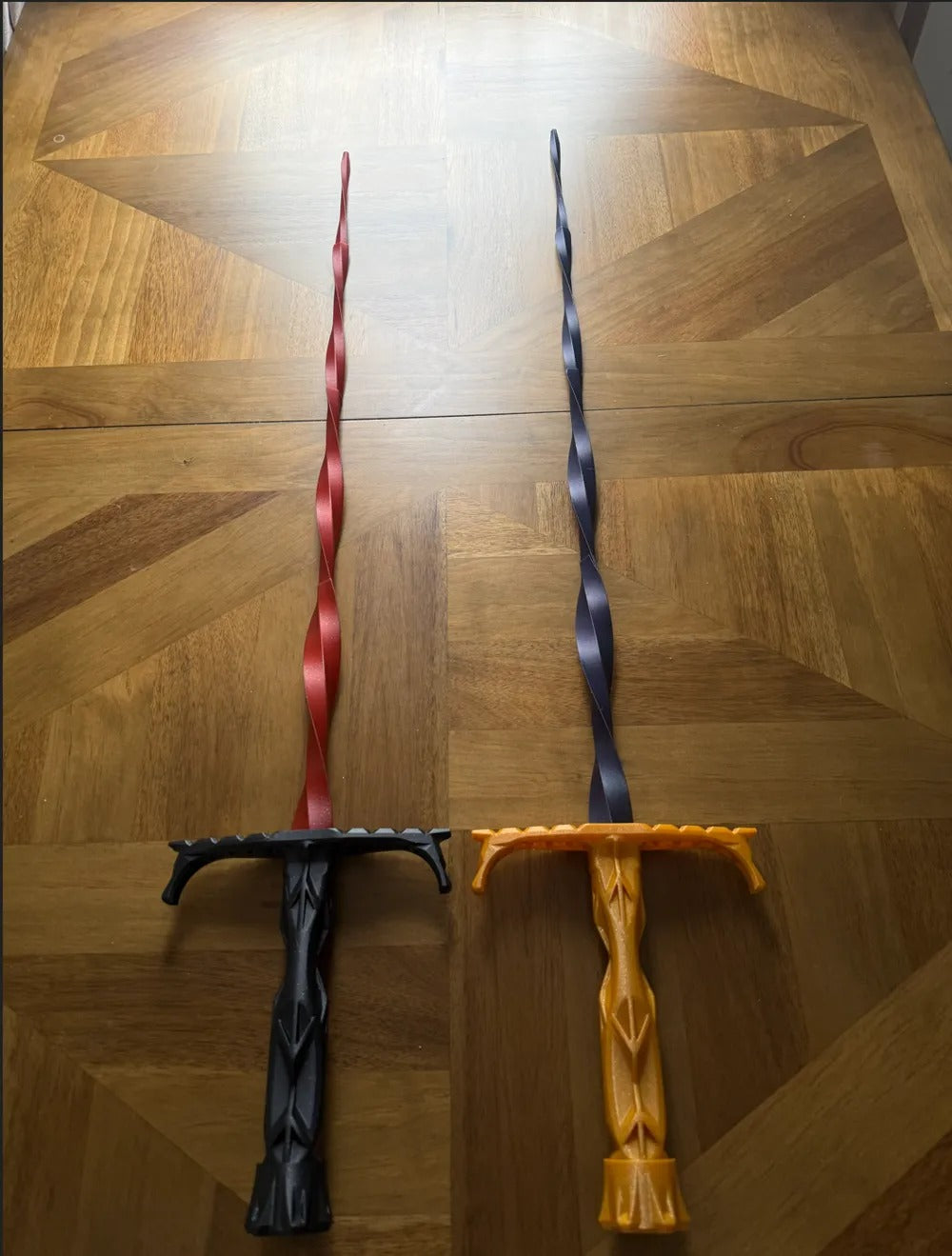 3D Printed Foldable Twisted Sword