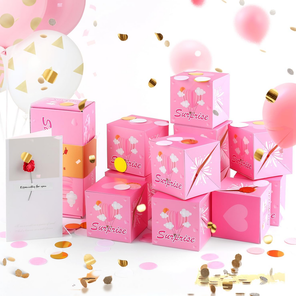 Valentine's Day Pop-up Cash Surprise Gift Box