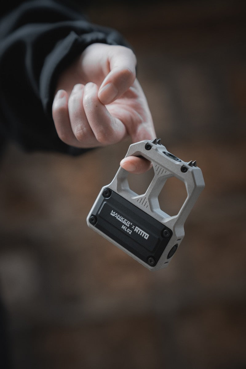 1050 Lumen Pocket Light ML02 Multi Purpose EDC Tactical Flashlight