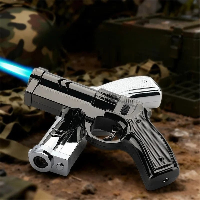 Outdoor windproof metal creative lighter