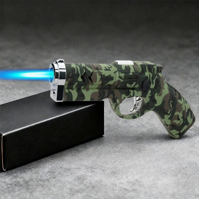 Outdoor windproof metal creative lighter
