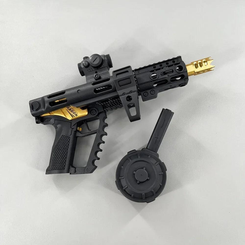 MK17 Electric Drum-Fed Carbon Fiber Gel Blaster