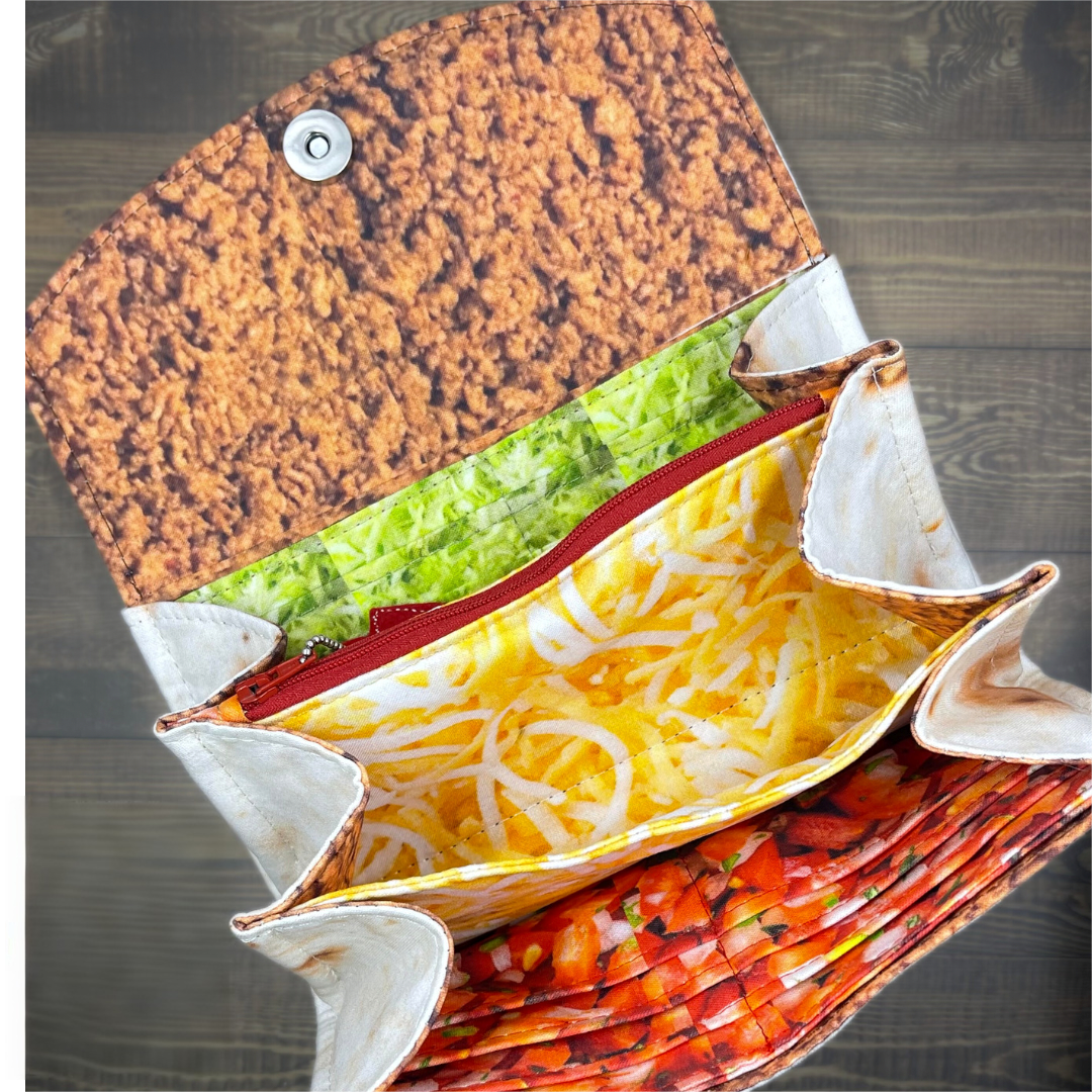 Creative Burrito Wallet/Coin Purse