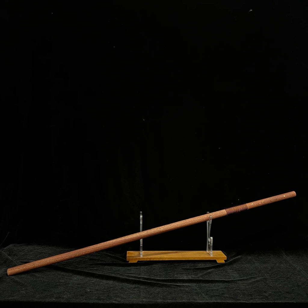Longquan sword, 1.2 meters long, two-handed sword, bamboo staff