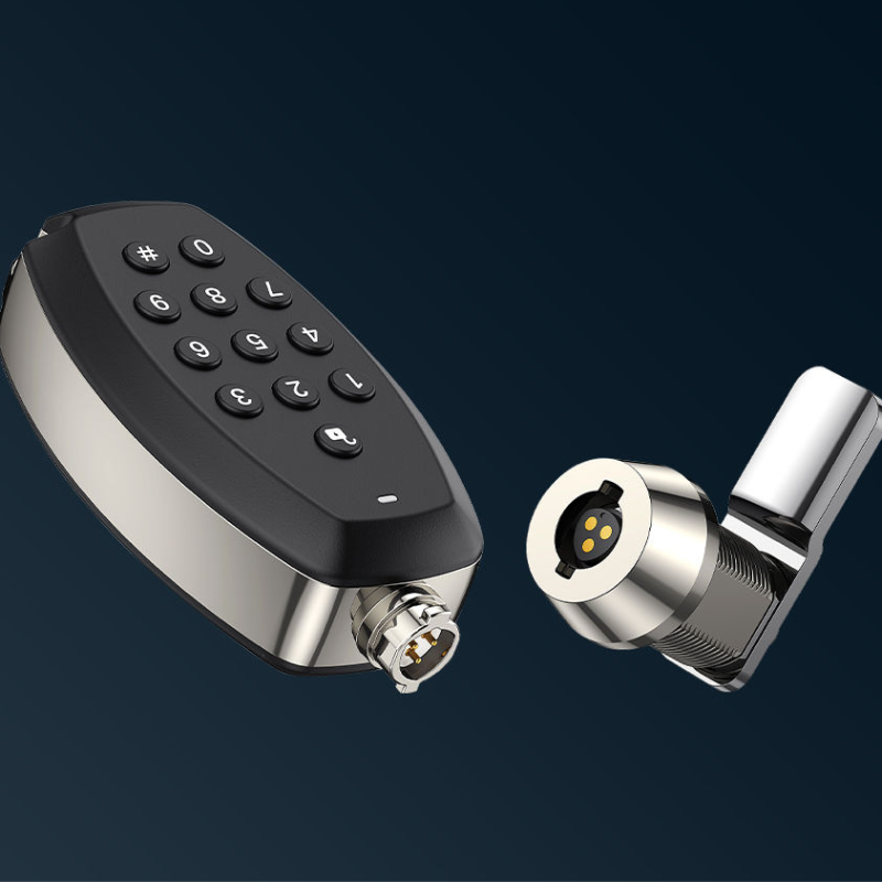 Battery-free locker/smart locker