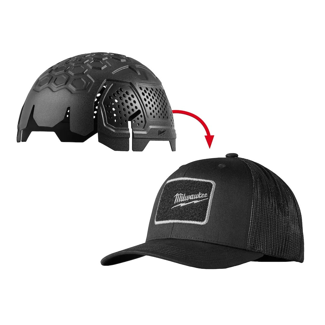 Thickened foam-lined impact protection cap