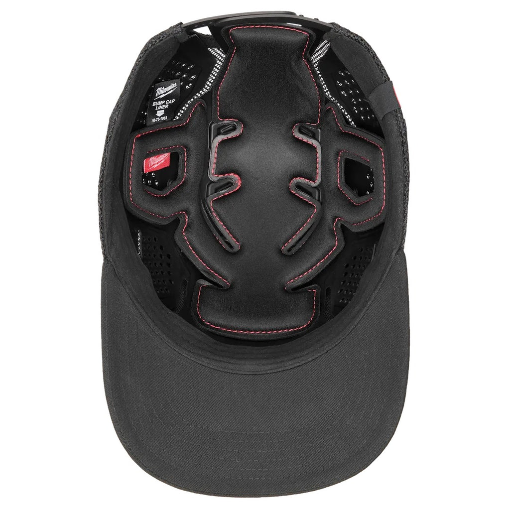 Thickened foam-lined impact protection cap