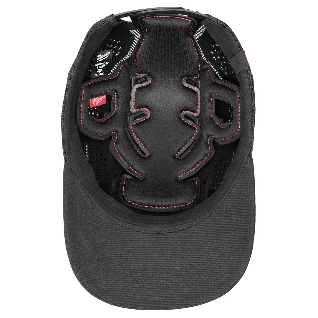 Thickened foam-lined impact protection cap
