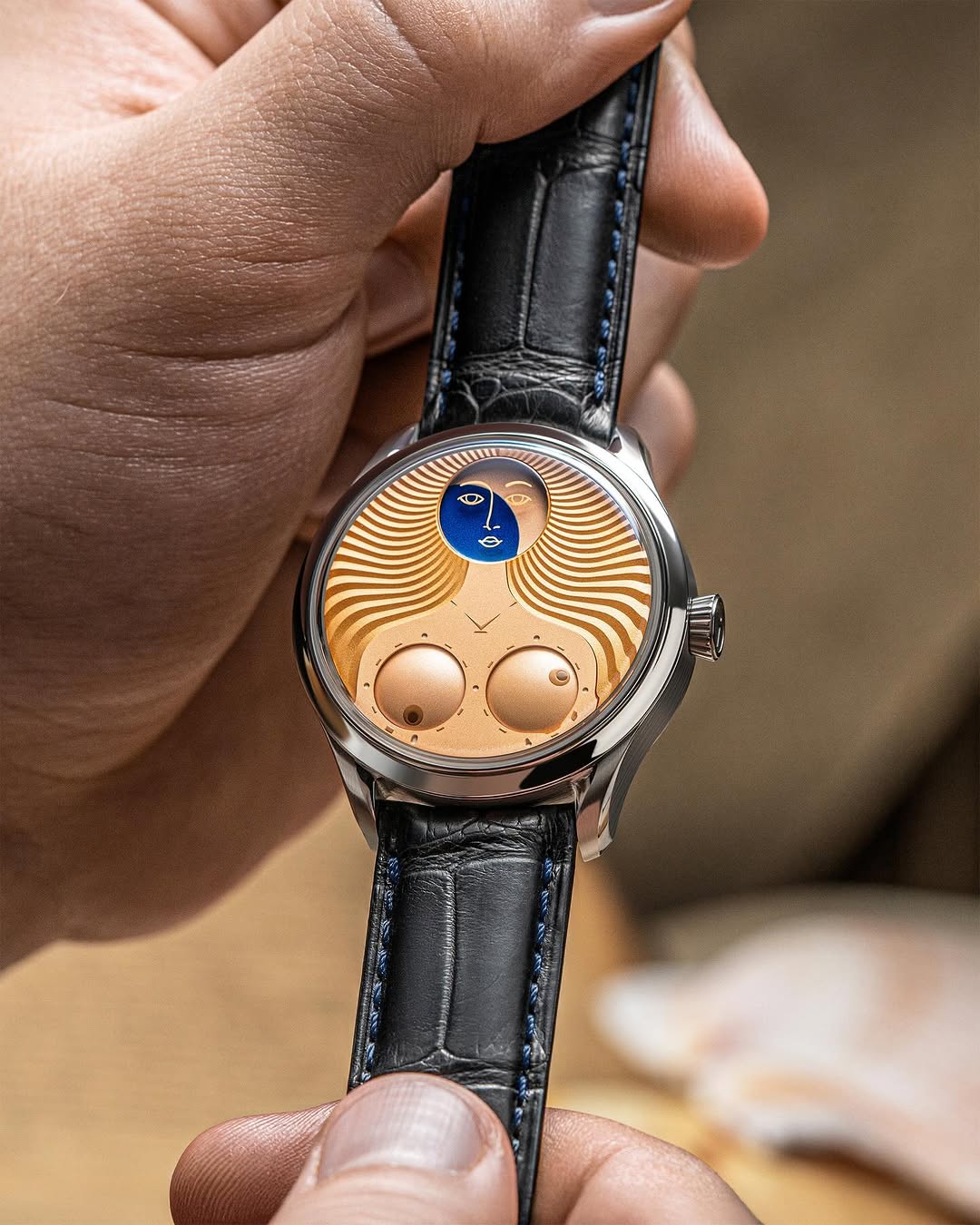 Moon Face Venus Watch