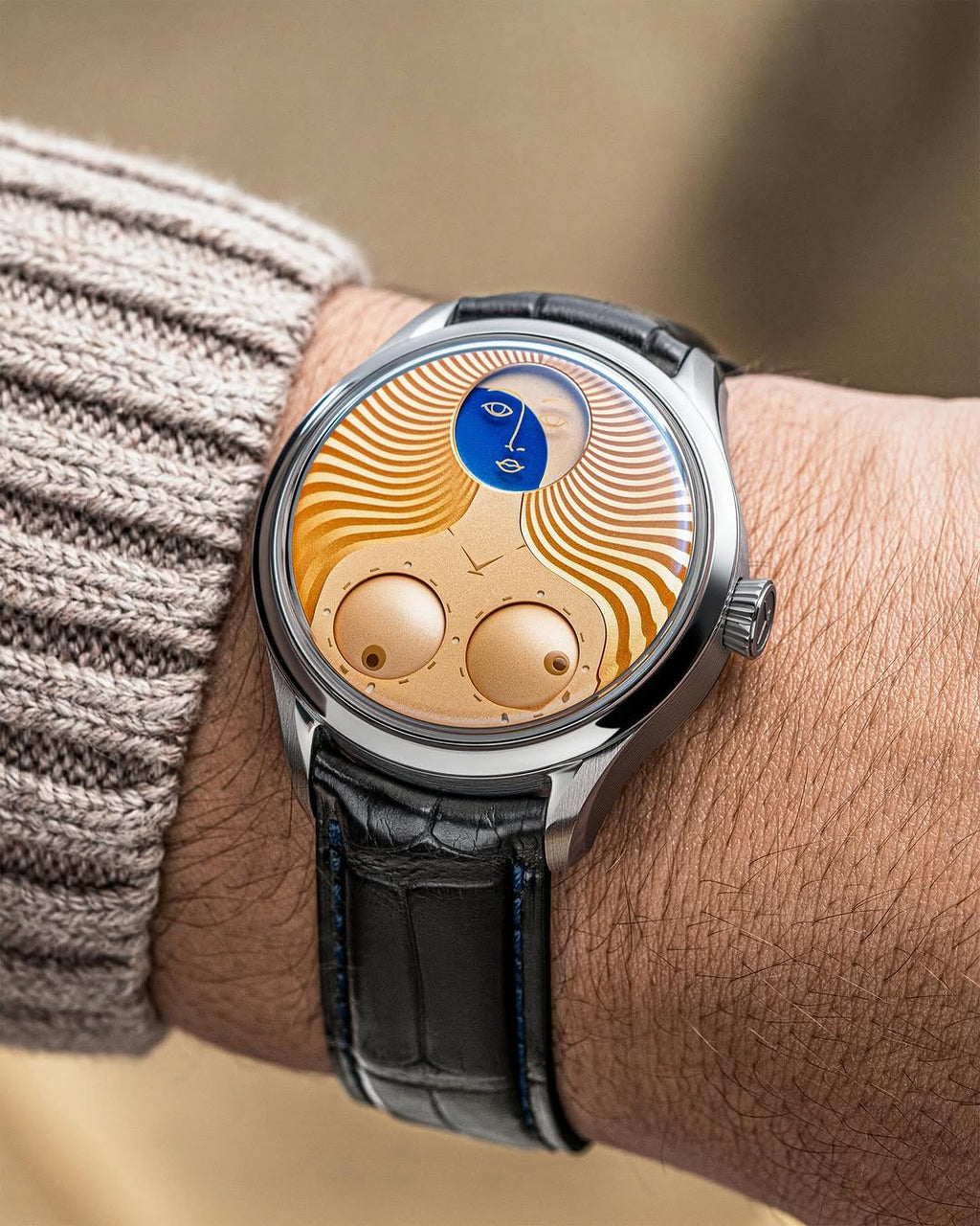 Moon Face Venus Watch