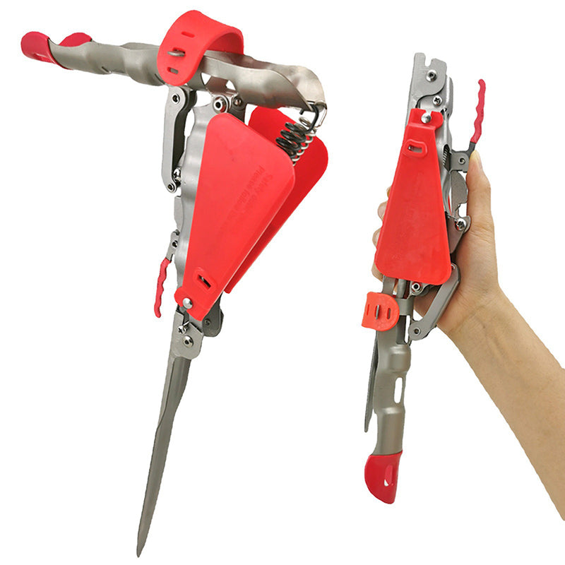 Auto Fishing Rod Holder Automatic Spring Support Sea Pole Ground Bracket Adjustable Folding Ground Stand