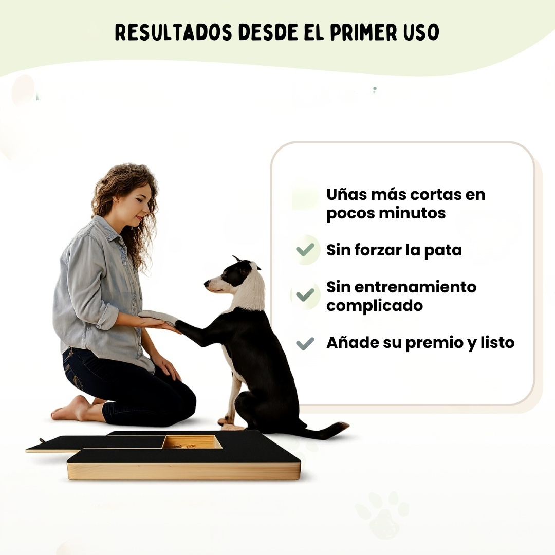 Wooden dog scratching post with pull-out sandpaper