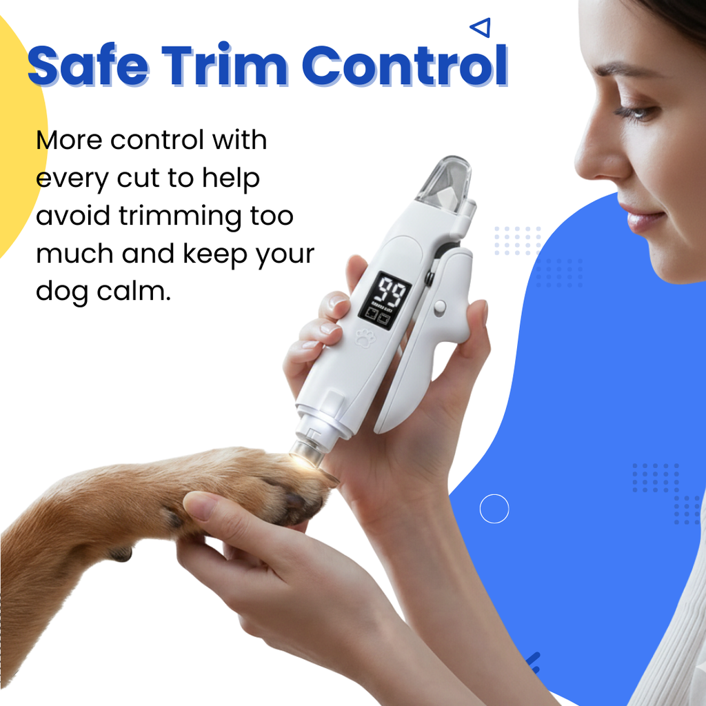 2-in-1 LED Pet Nail Clipper & Grinder for Cats & Dogs