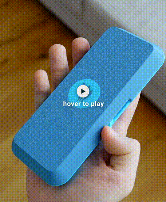 One-handed operation of the glasses case