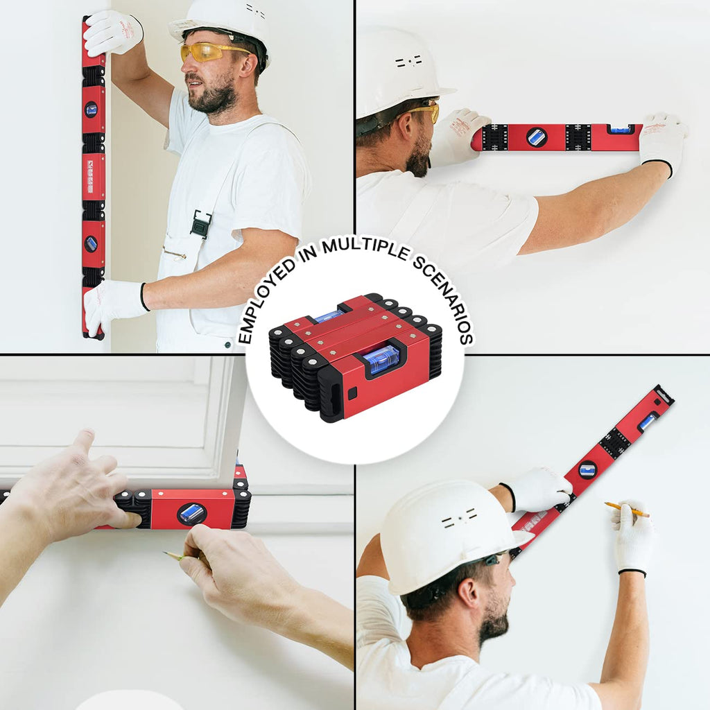 Multifunctional Folding Level Measuring Tool