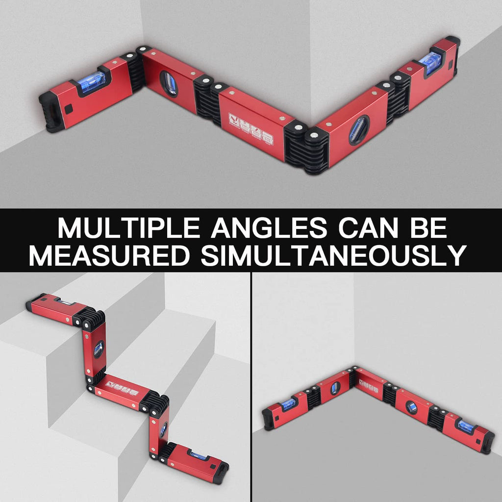 Multifunctional Folding Level Measuring Tool