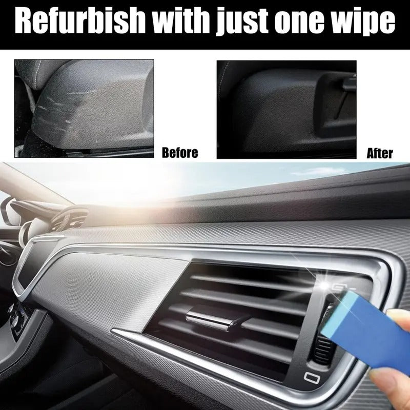 Multi-functional car refurbishing agent repairs aging