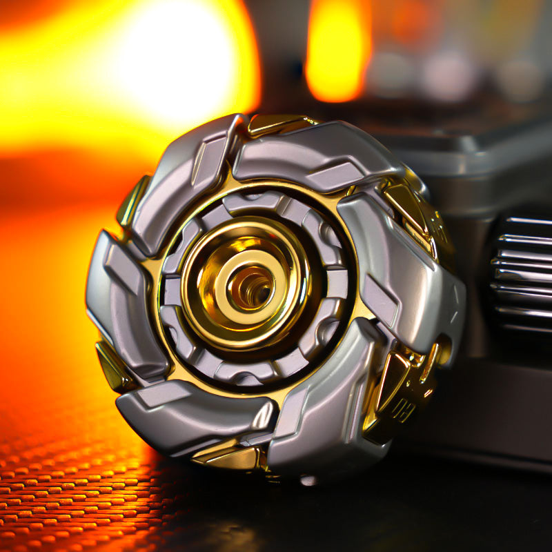 Spinning fidget spinner, an EDC stress-relieving toy
