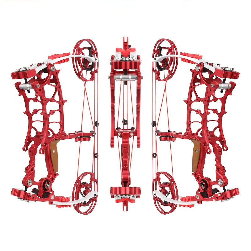 Compact & Lightweight Dual-Purpose Compound Bow – Shoots Arrows & Steel Balls | Portable & Powerful