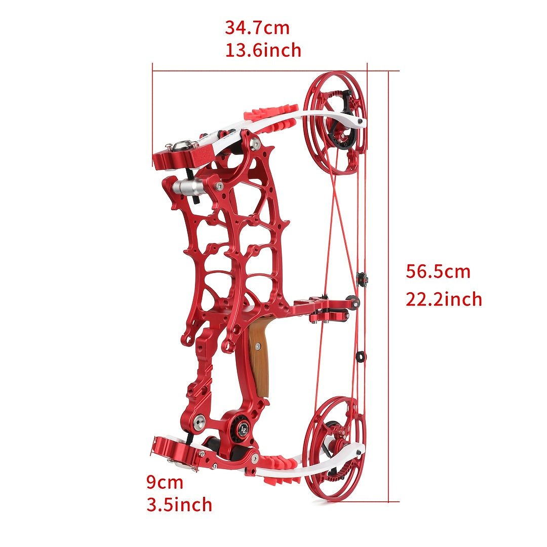Compact & Lightweight Dual-Purpose Compound Bow – Shoots Arrows & Steel Balls | Portable & Powerful