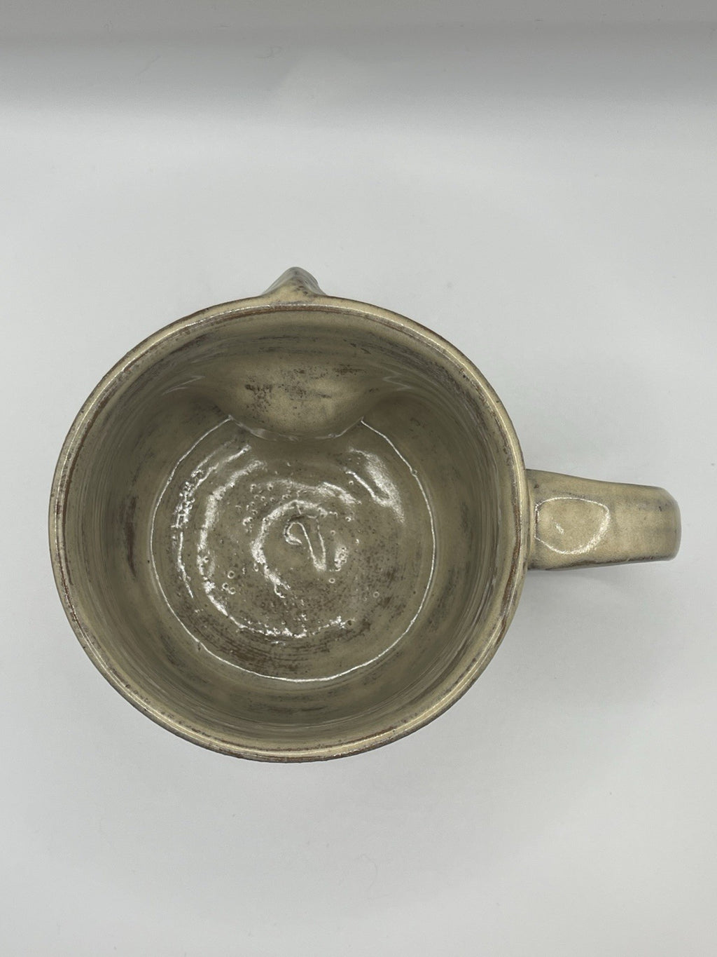 Handmade Ceramic Face Mug with Moving Tongue