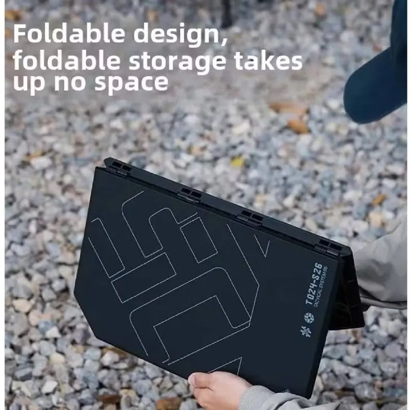Ultralight dual-purpose tactical camping folding table