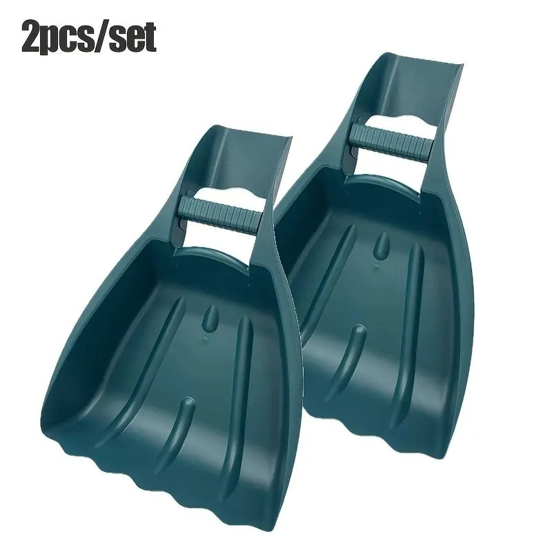 Nature Spring Leaf Scoops- Large Hand-Held Rakes