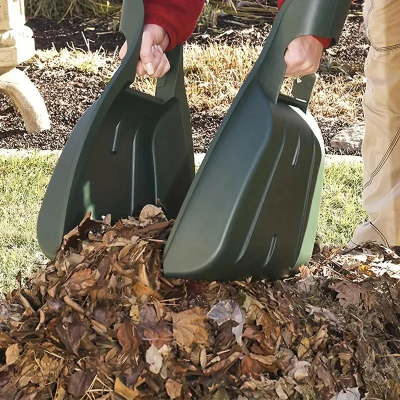 Nature Spring Leaf Scoops- Large Hand-Held Rakes