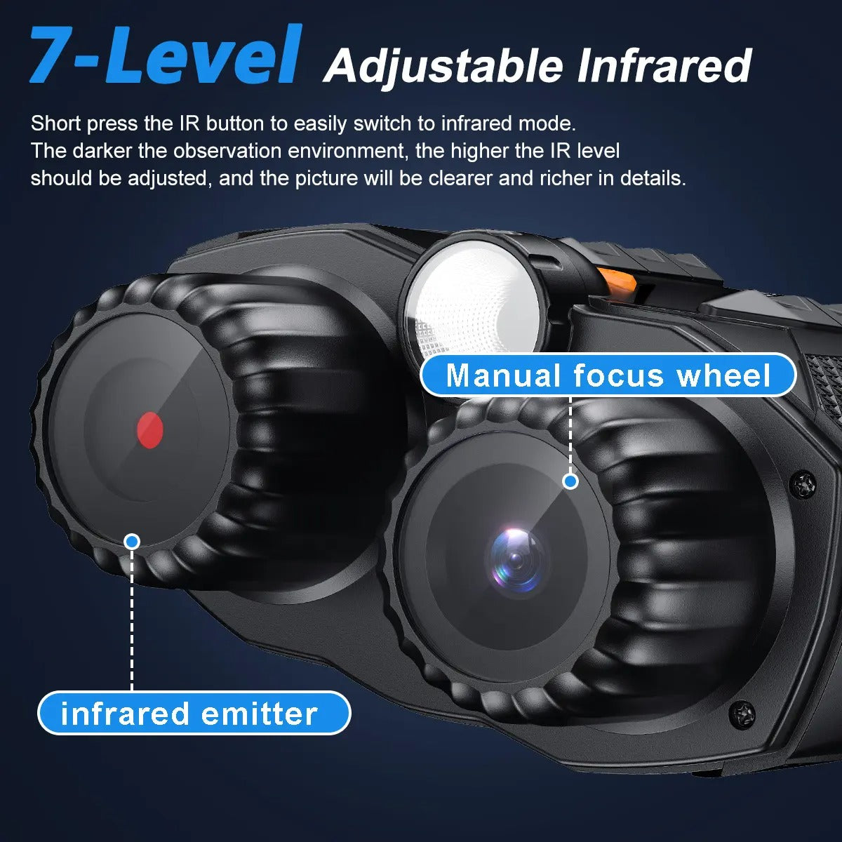 4K Night Vision Binoculars With 32GB SD Card
