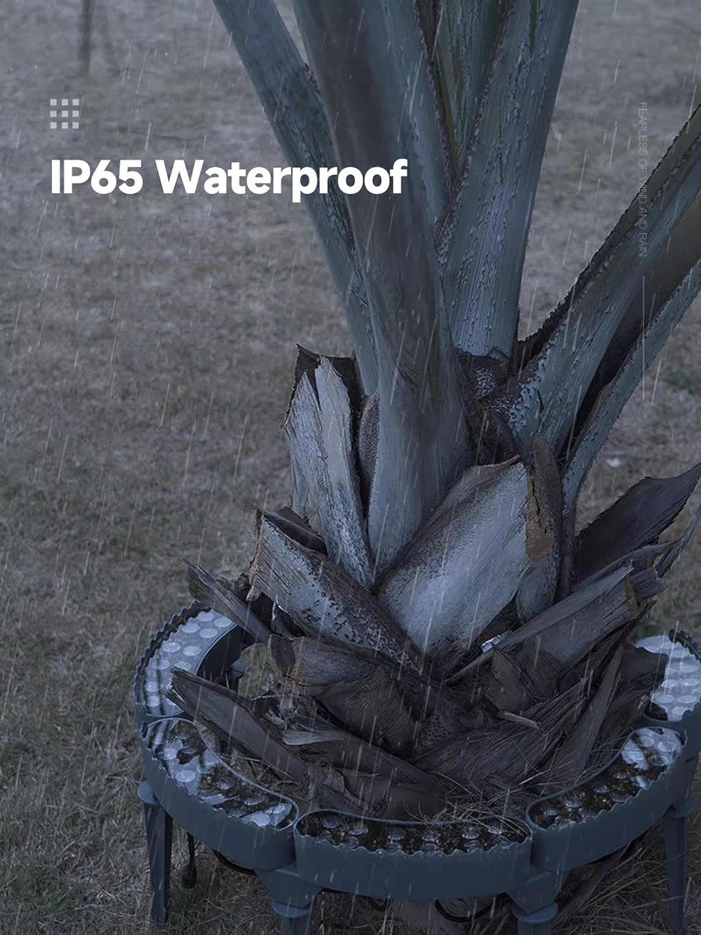 12W Warm White LED Ring Tree Hug Light, IP65 Outdoor Waterproof DC 24V Aluminum Landscape Lighting Tree Lamp
