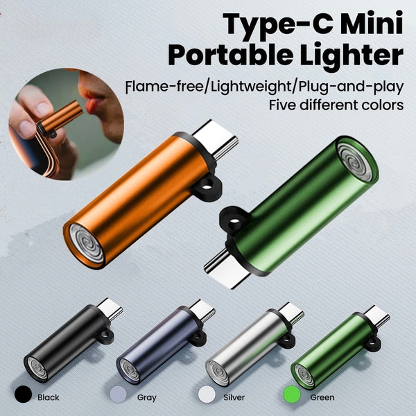 Portable mini cigarette lighter