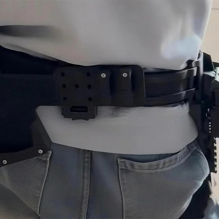 The "Vanguard" Operative Rear-Mount System | Tactical Quick-Draw Edition