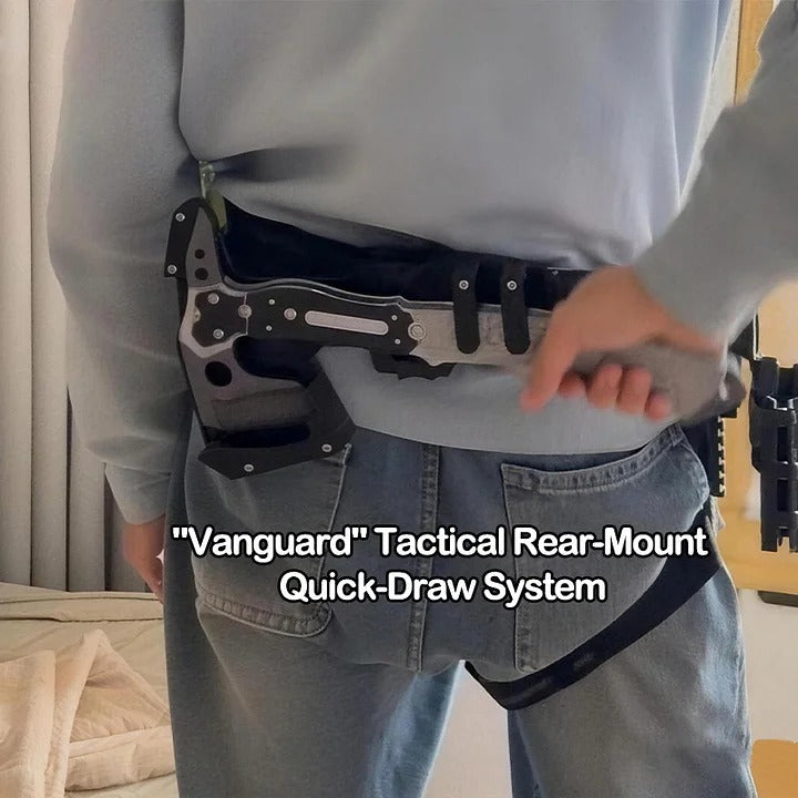 The "Vanguard" Operative Rear-Mount System | Tactical Quick-Draw Edition