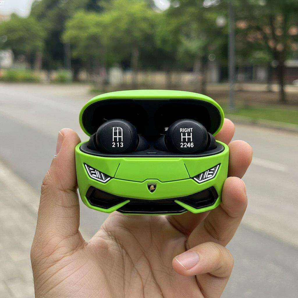Sports Car Inspired Earbuds