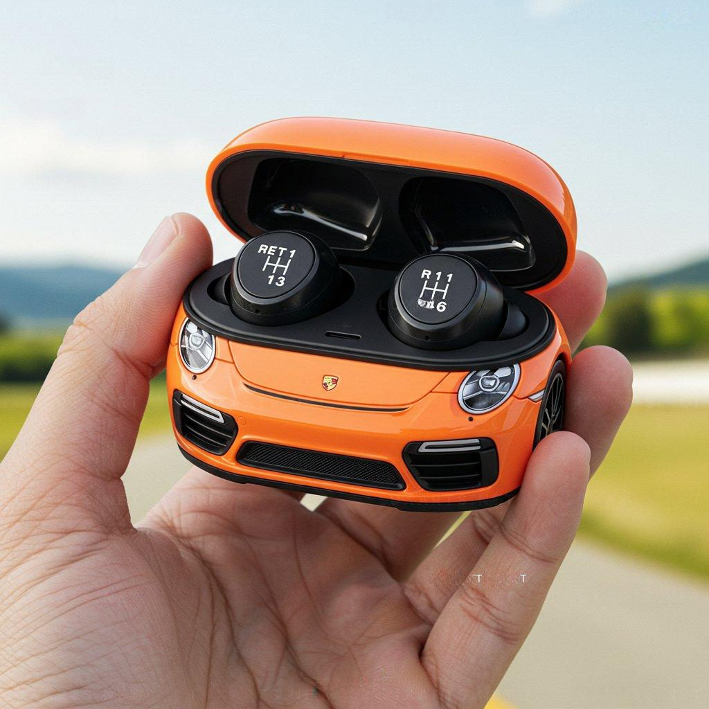 Sports Car Inspired Earbuds
