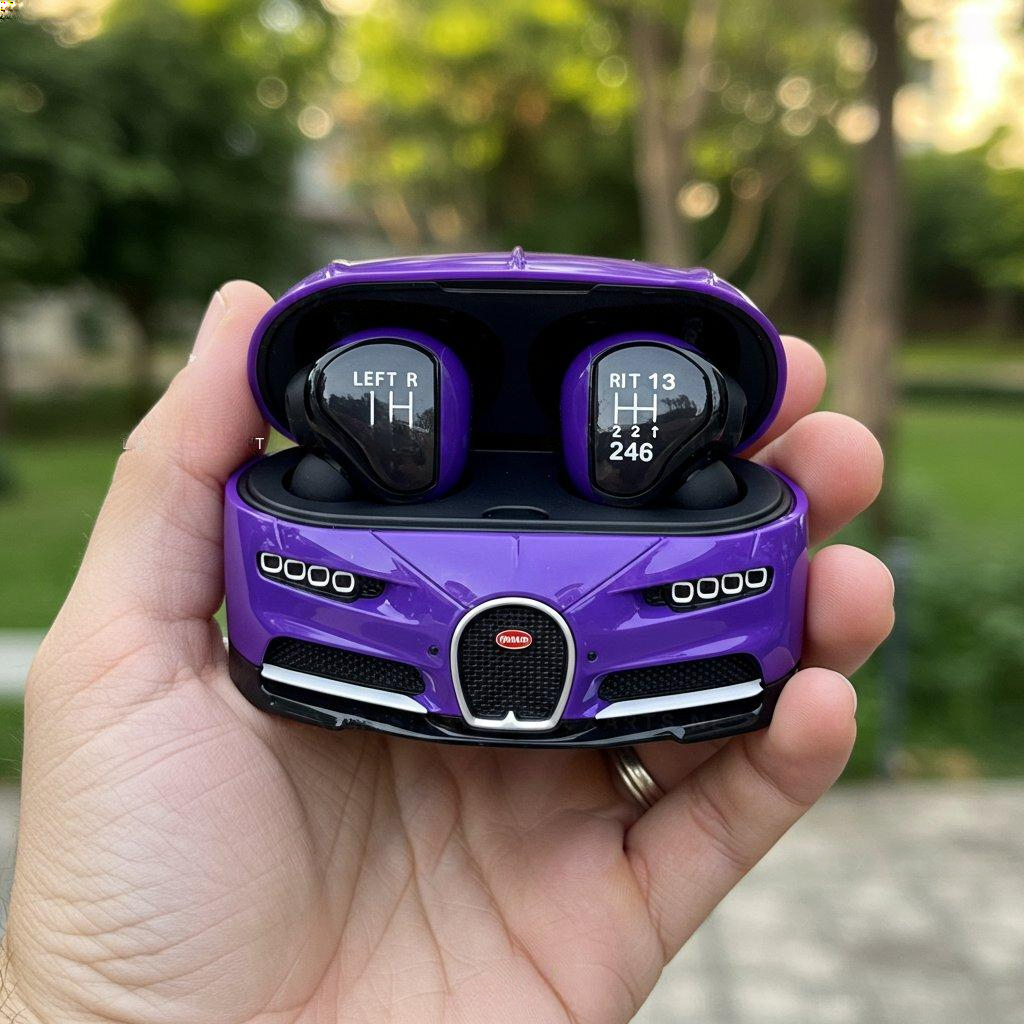 Sports Car Inspired Earbuds