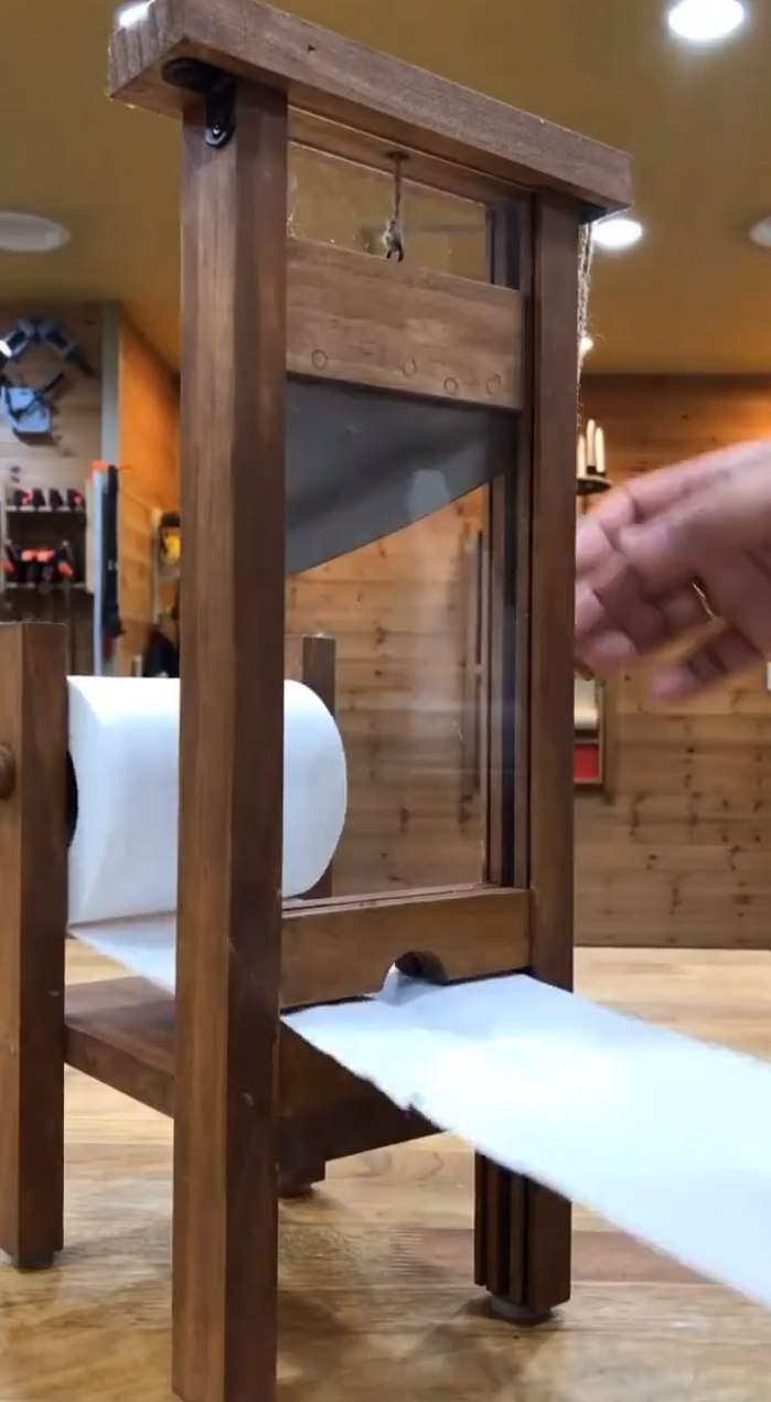 Wooden Toilet Shelf